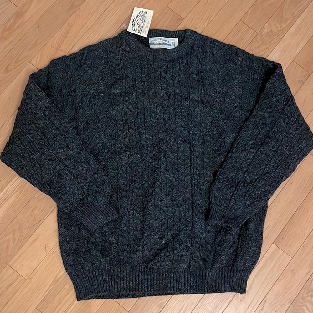 Aran Crafts 100% wool sweater size XXL NWT